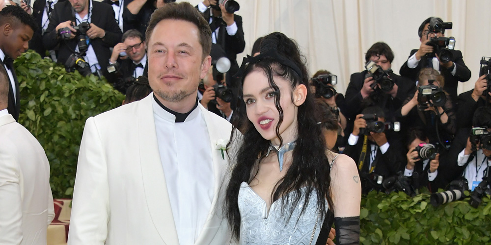 Elon Musk & Grimes Make Red Carpet Debut as a Couple at Met Gala 2018