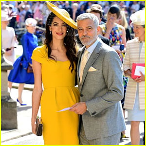 George & Amal Clooney Are Picture Perfect at Royal Wedding!