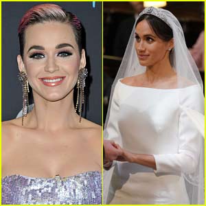 Katy Perry Offers Up One Critique of Meghan Markle's Wedding Gown