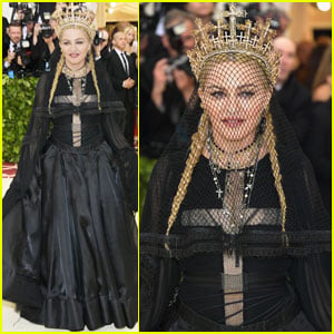 Madonna Hits the Carpet Ahead of Met Gala Performance!