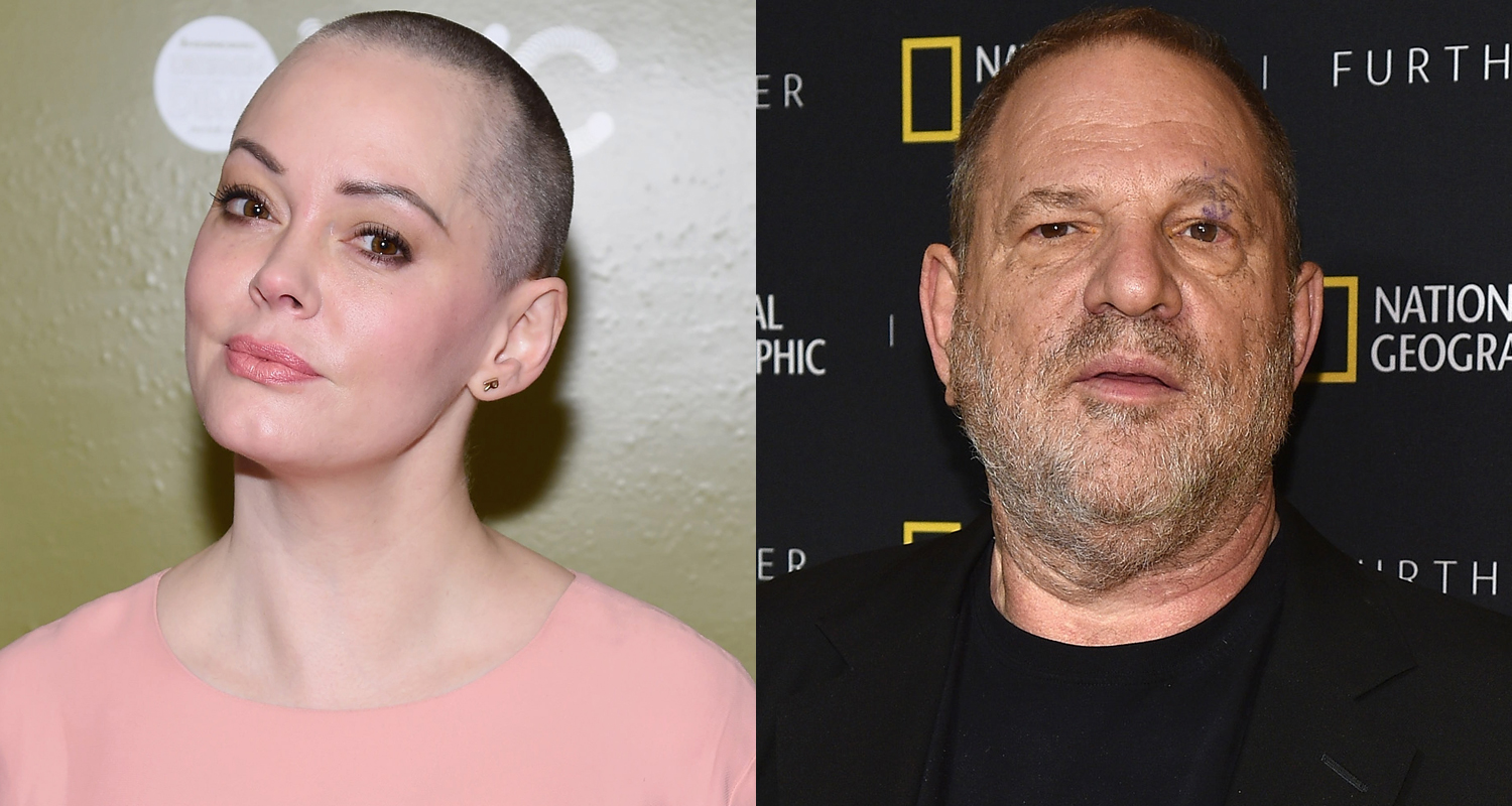 Rose McGowan Addresses Harvey Weinstein’s Impending Arrest Harvey