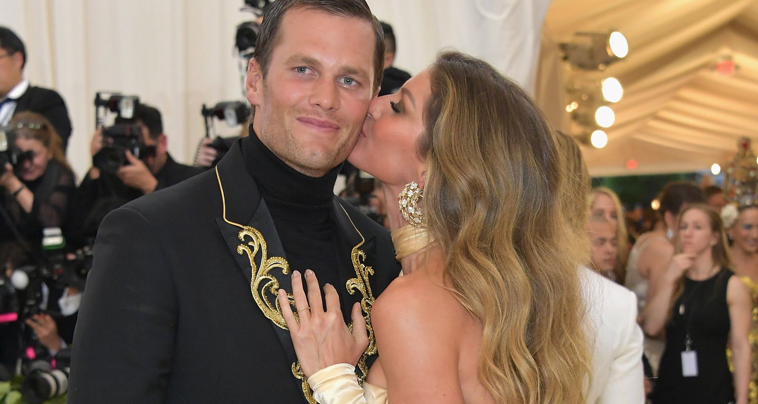 Tom Brady & Gisele Bundchen Share a Kiss at Met Gala 2018! 2018 Met