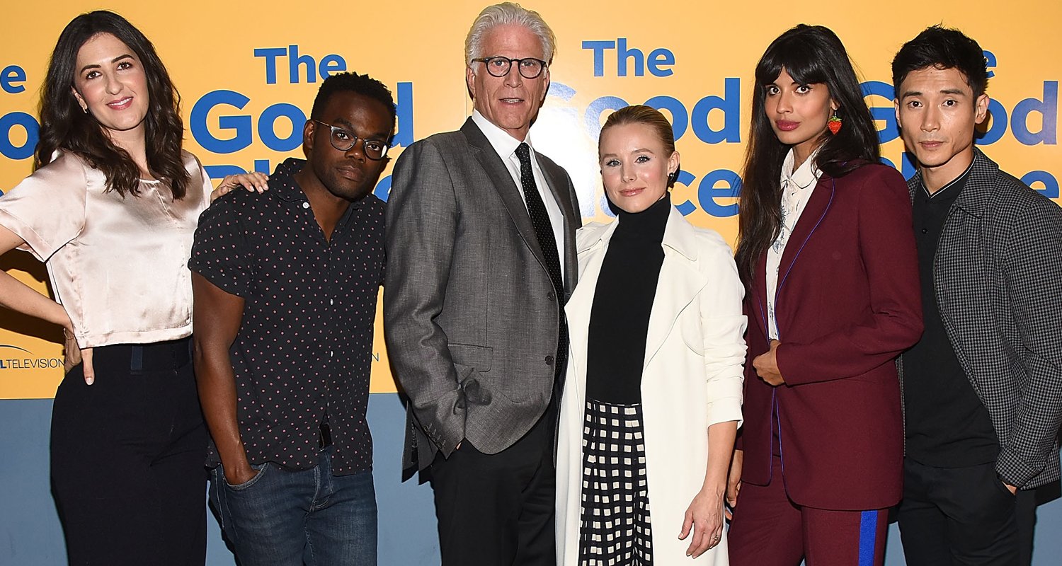 Kristen Bell Reunites with ‘The Good Place’ Cast at FYC Event! D'Arcy