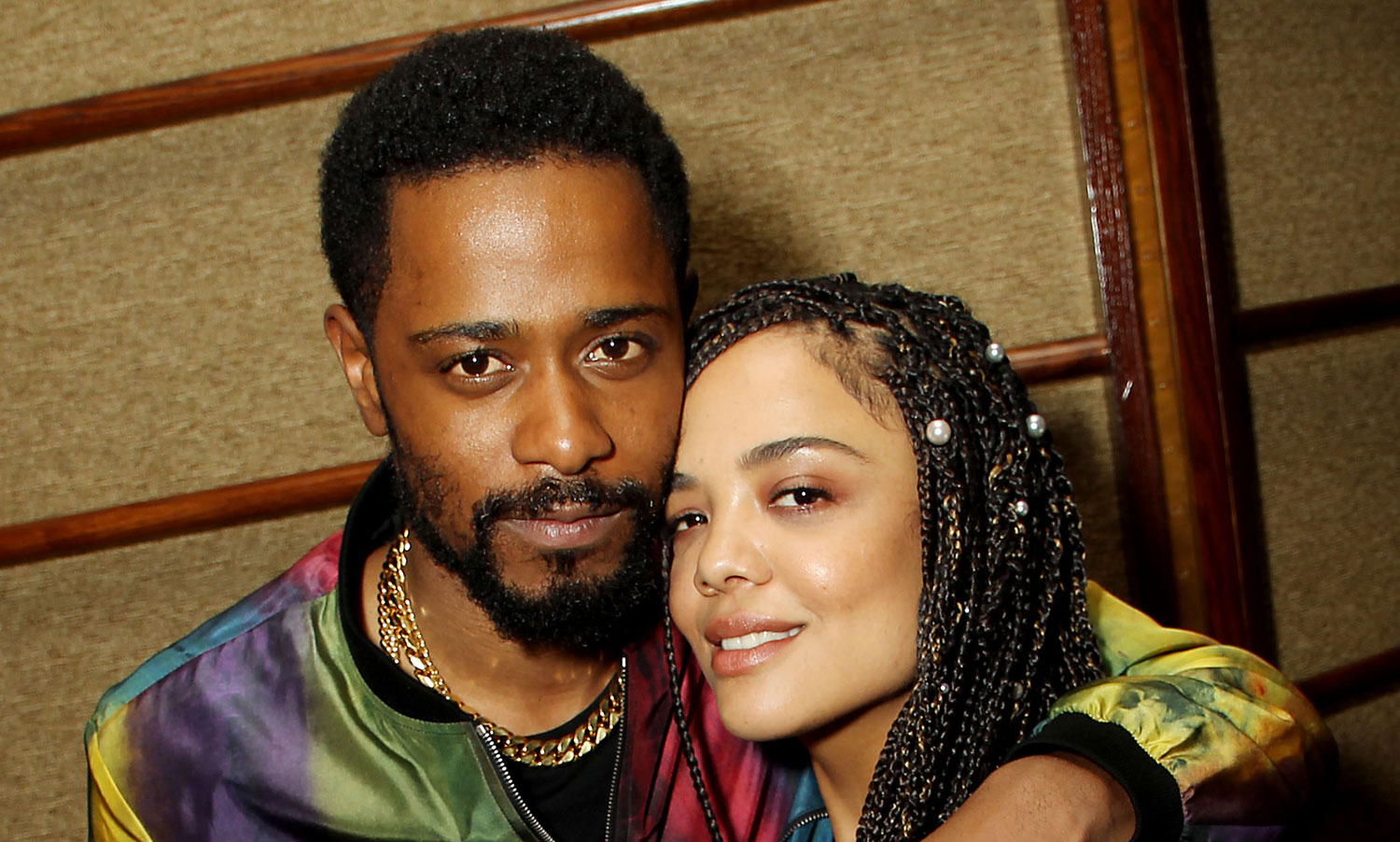 Tessa Thompson & Lakeith Stanfield Screen Their Movie ‘Sorry to Bother
