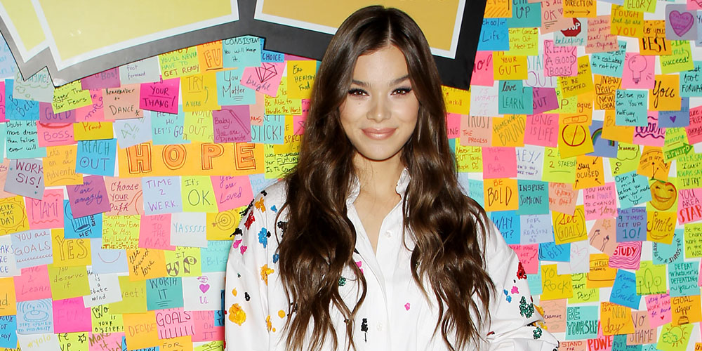 Hailee Steinfeld Inspires Students to Make Dreams Stick at Post-It