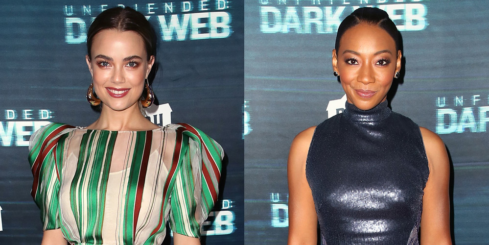 Rebecca Rittenhouse & Betty Gabriel Attend ‘Unfriended: Dark Web’ L.A