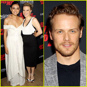 Mila Kunis, Kate McKinnon & Sam Heughan Premiere ‘Spy Who Dumped Me’ in