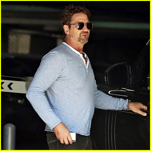 Gerard Butler Attends a Business Meeting in LA