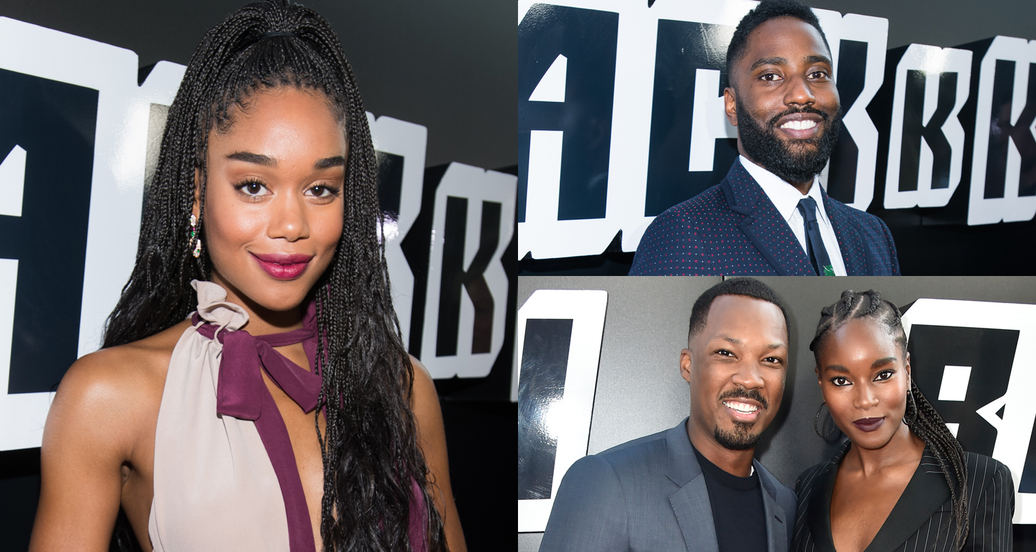 Laura Harrier & John David Washington Step Out In Style for