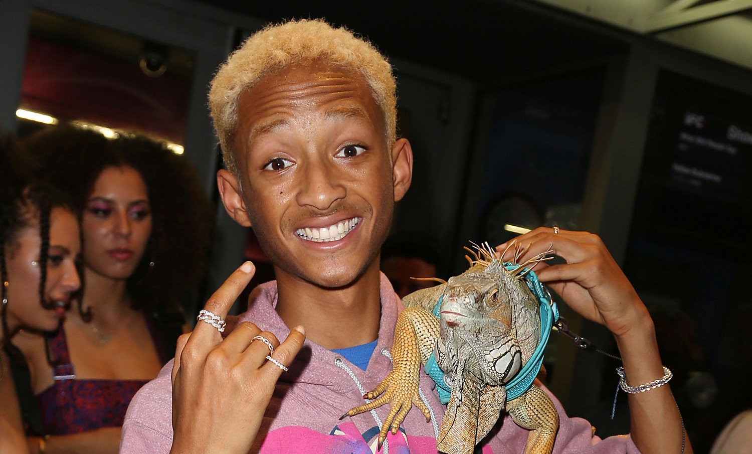Jaden Smith Brings an Iguana to ‘Skate Kitchen’ NYC Premiere! | Chloe