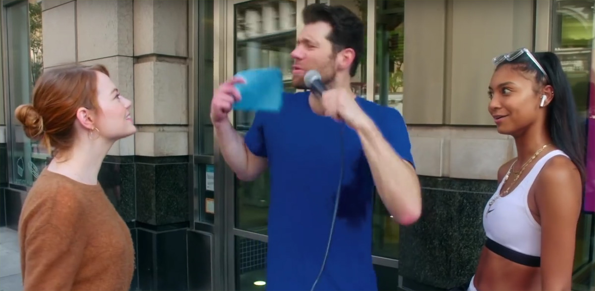 Billy Eichner Let’s Everyone Know That Emma Stone Doesn’t Have