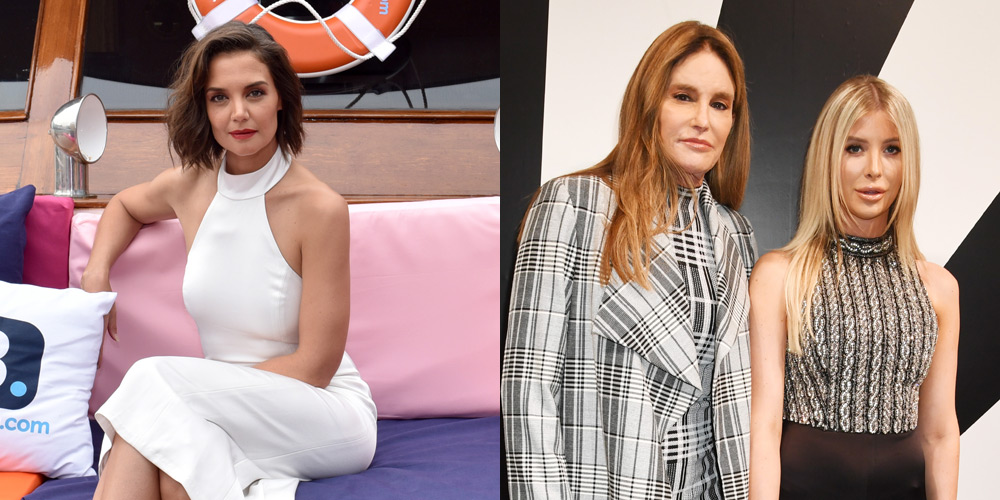 Katie Holmes & Caitlyn Jenner Attend alice + olivia Presentation On a