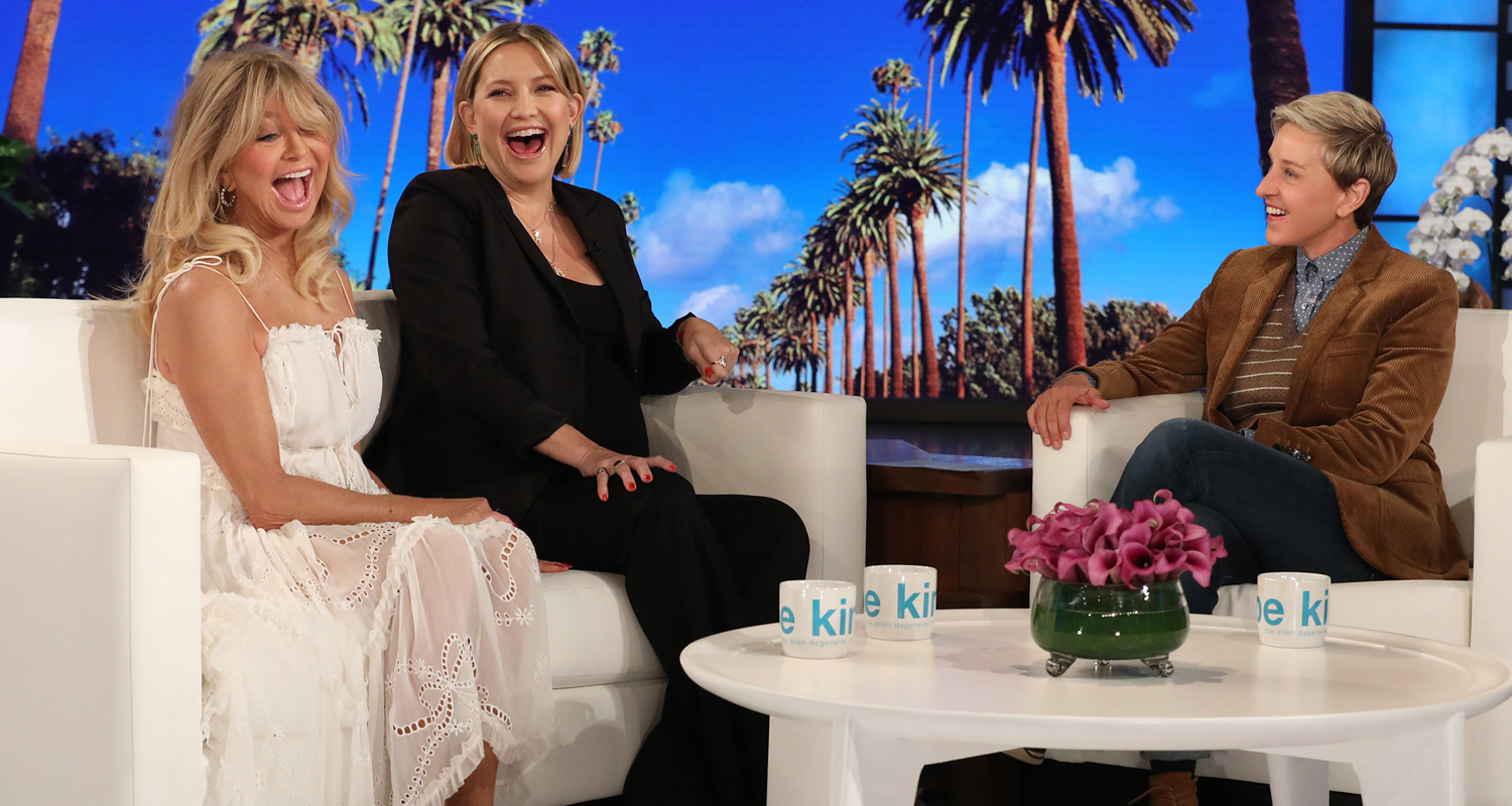 Pregnant Kate Hudson Says Her ‘Water Could Go Any Second’ on Ellen