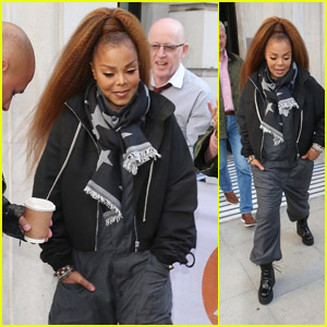 Janet Jackson Heads Out After a BBC Radio 2 Radio Interview in London!