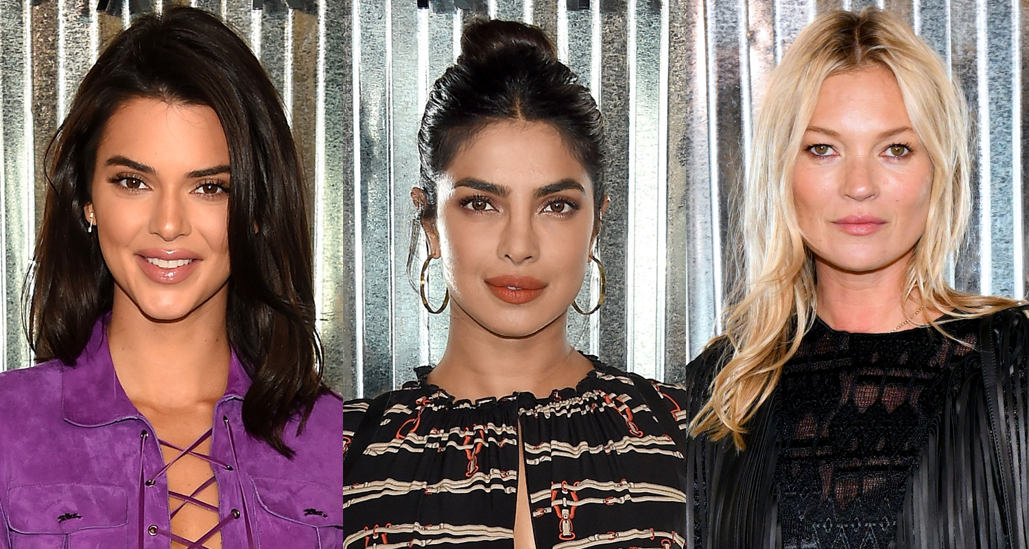 Kendall Jenner Hangs Out with Priyanka Chopra & Kate Moss at Longchamp