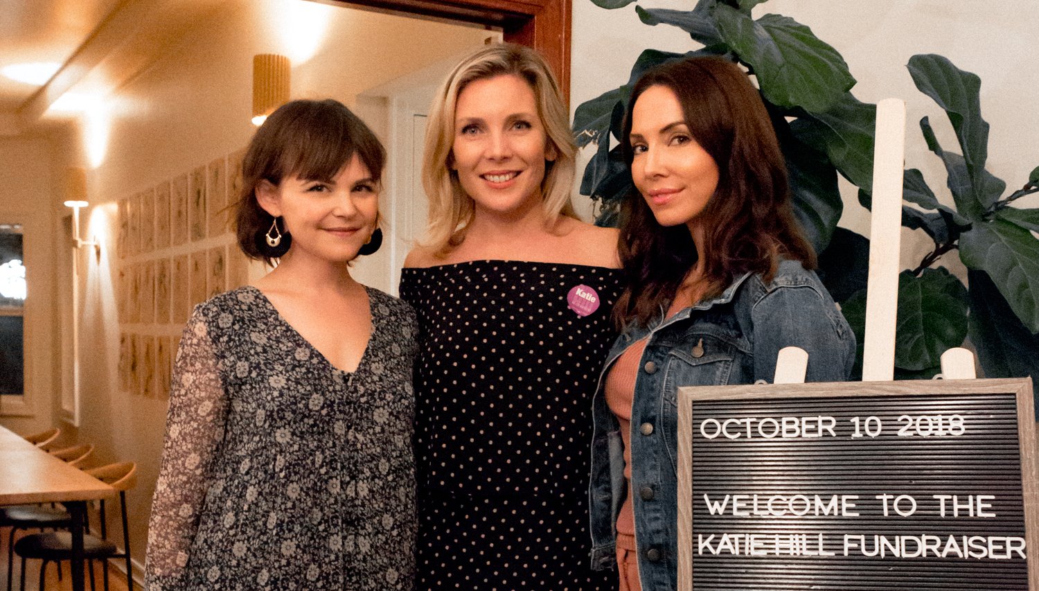 Ginnifer Goodwin & Friends Support Katie Hill for Congress! Ginnifer
