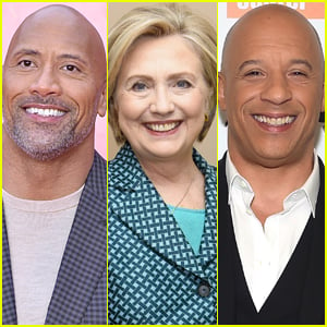 Hillary Clinton Reveals If She's Team Dwayne Johnson or Vin Diesel in 'Fast & The Furious' - Watch Now!