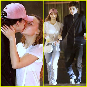 Timothee Chalamet & Lily-Rose Depp Kiss in New Photos, Confirm Their Romance!