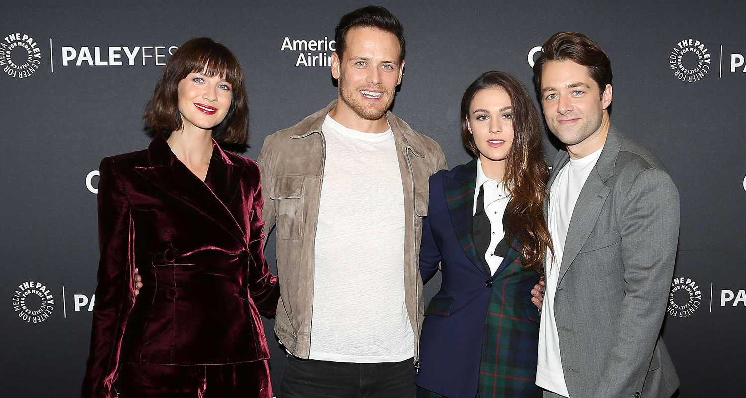Caitriona Balfe & Sam Heughan Talk ‘Outlander’ Season 4 at Paleyfest ...