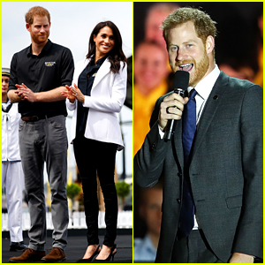 Prince Harry References Meghan Markle's Pregnancy at Invictus Games Opening!