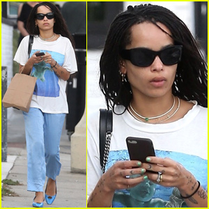 Zoe Kravitz Steps Out After Revealing Engagement to Karl Glusman!