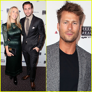 Aaron Taylor-Johnson & Wife Sam Couple Up at Reel Stories, Real Lives