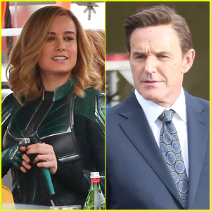 Brie Larson Begins Reshoots for 'Captain Marvel' Alongside Clark Gregg
