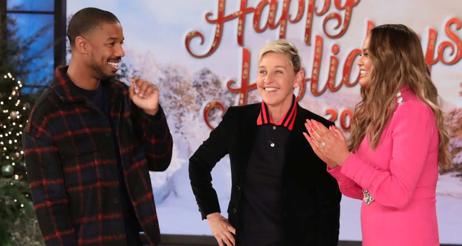Michael B. Jordan Reveals on ‘Ellen’ That He Has Slid Into Fans’ DMs