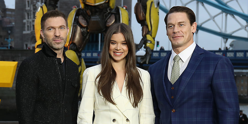John Cena Shoots Instagram Story At ‘Bumblebee’ Photocall in London