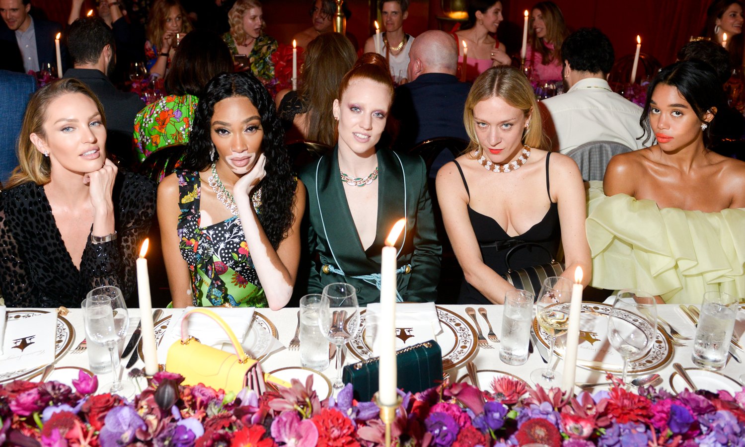 Laura Harrier, Candice Swanepoel & More Celebrate Bvlgari’s Art
