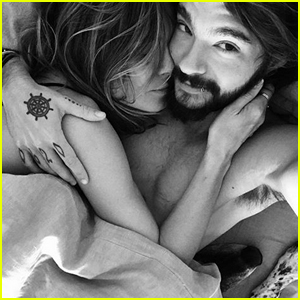 Heidi Klum Cozies Up to Fiance Tom Kaulitz in Hot Selfie From Bed!