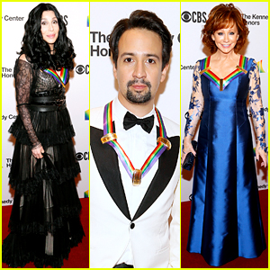 Cher, Reba McEntire, & Lin-Manuel Miranda Get Celeb Support at Kennedy