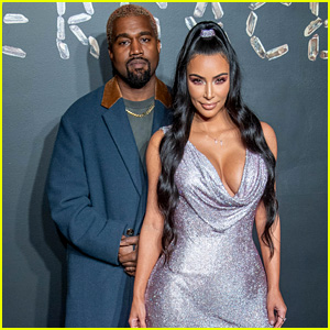 Kim Kardashian & Kanye West Strike a Pose at Versace Fashion Show in NYC!