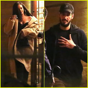 Rihanna & Boyfriend Hassan Jameel Go on a Late Night Dinner Date in Malibu