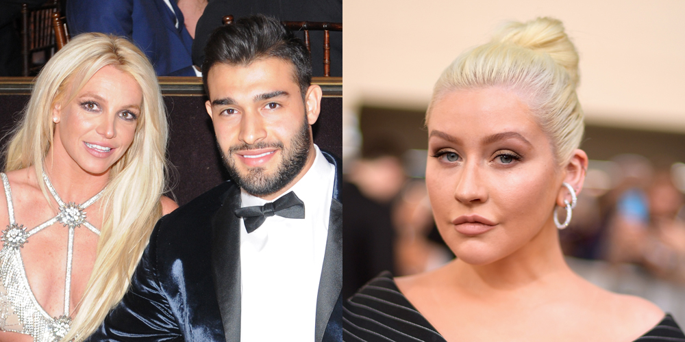 Britney Spears’ Boyfriend Seems to Throw Shade at Christina Aguilera