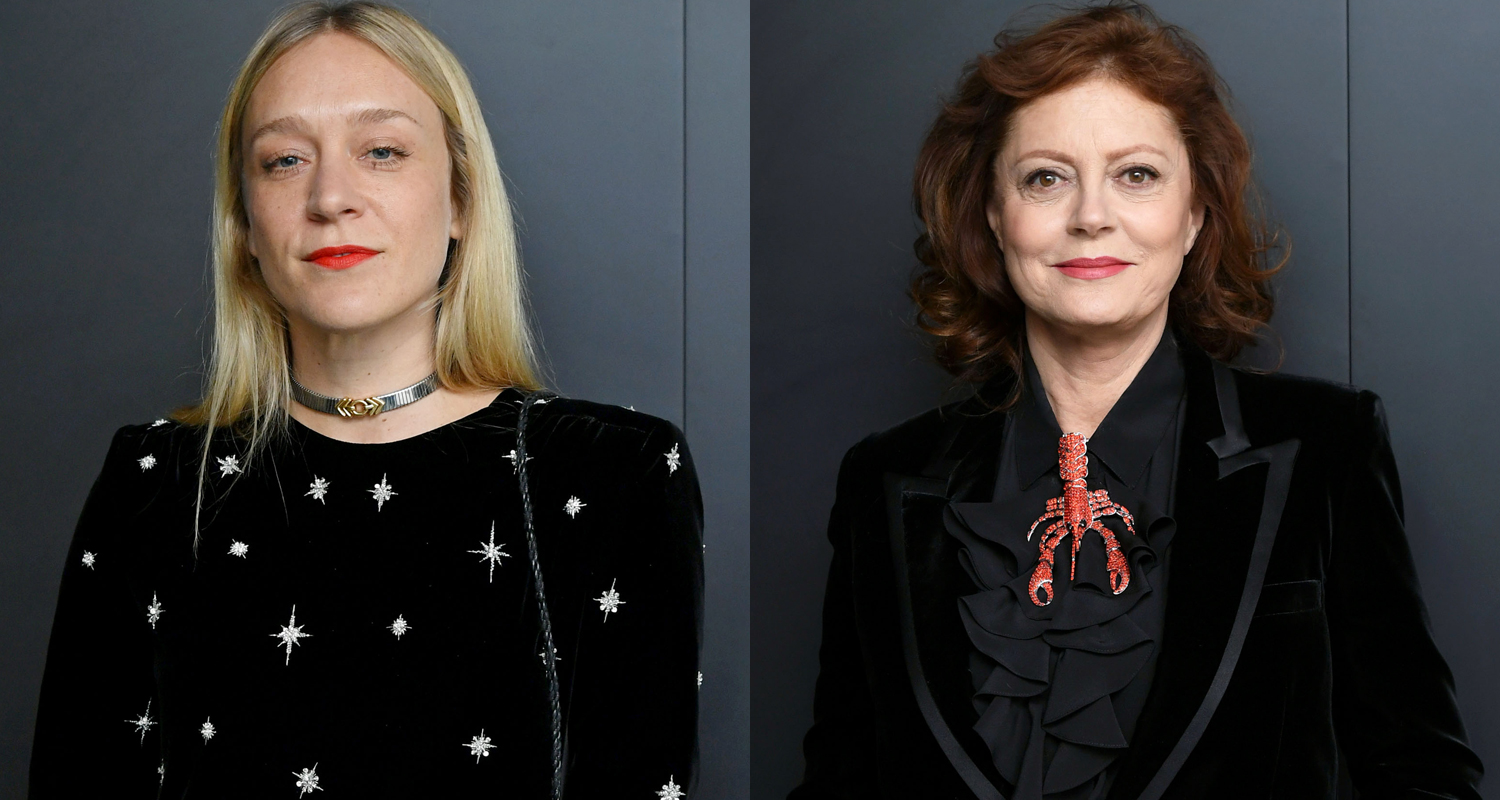 Chloe Sevigny & Susan Sarandon Step Out for Saint Laurent ‘Belle De