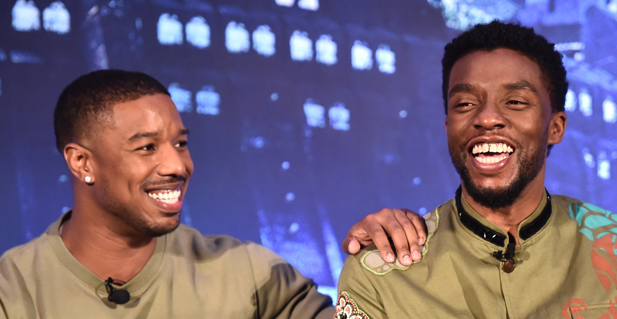 Black Panther’s Michael B. Jordan & Chadwick Boseman Played the Same(02)