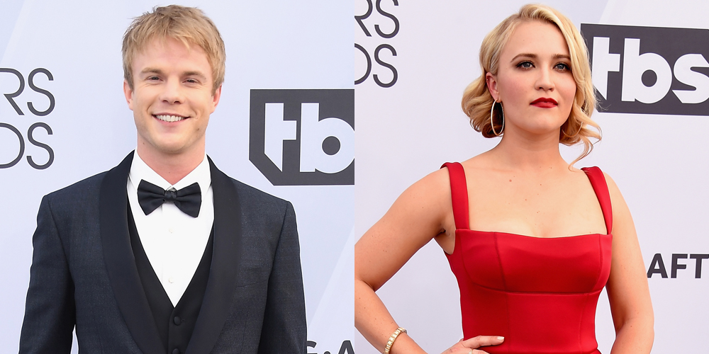 Graham Rogers & Emily Osment Bring ‘Kominsky Method’ To SAG Awards 2019