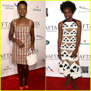 Lupita Nyong’o & Danai Gurira Join Forces at BAFTA Tea Party! | 2019