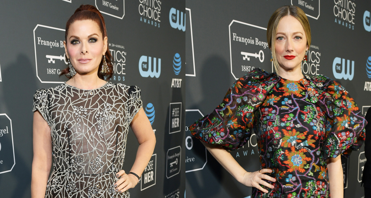 Debra Messing & Judy Greer Stun at Critics’ Choice Awards 2019 | 2019