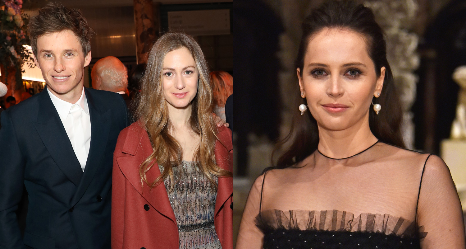 Eddie Redmayne & Felicity Jones Reunite at Dior: Designer Of Dreams