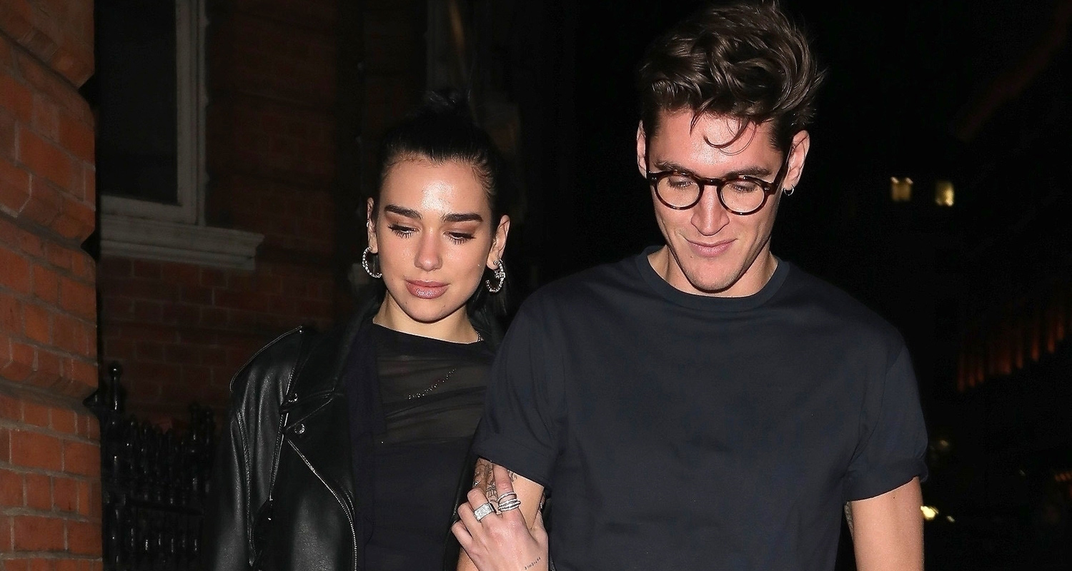 Dua Lipa Couples Up With Boyfriend Isaac Carew For Dinner in London