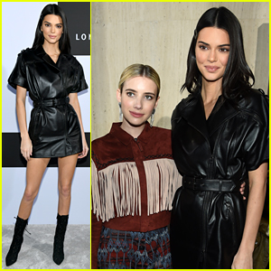 Kendall Jenner Joins Emma Roberts & More Stars at Longchamp's NYFW Show
