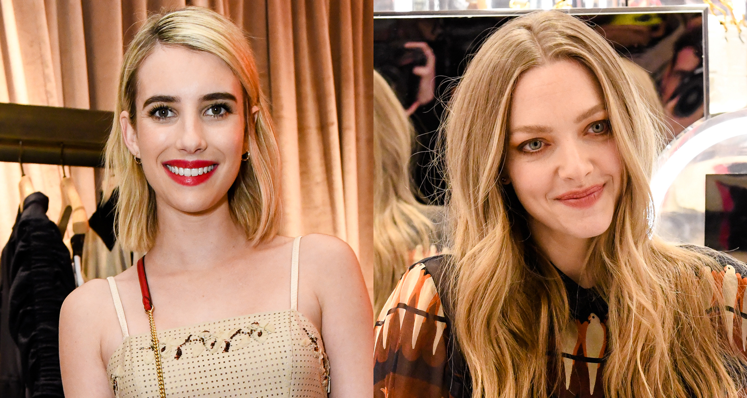 Emma Roberts & Amanda Seyfried Step Out for Fendi Event in NYC | 2019