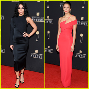 Vanessa Hudgens & Nina Dobrev Go Glam for NFL Honors 2019 in Atlanta