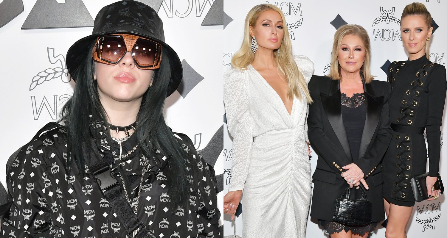 Billie Eilish, Paris & Nicky Hilton Celebrate MCM Global Flagship Store