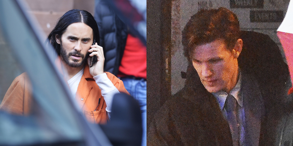 Jared Leto & Matt Smith Film ‘Morbius’ Scenes in Manchester Jared Leto, Matt Smith, Morbius