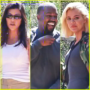 Kourtney & Khloe Kardashian Attend Kanye West’s Church Service | Kanye