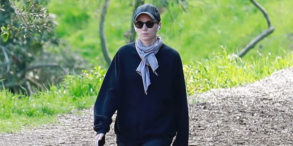 Rooney Mara Goes for a Solo Hike at TreePeople Park | Rooney Mara