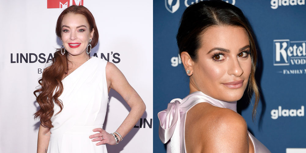 Lindsay Lohan Reacts to Lea Michele’s Casting in ‘Little Mermaid’ Live